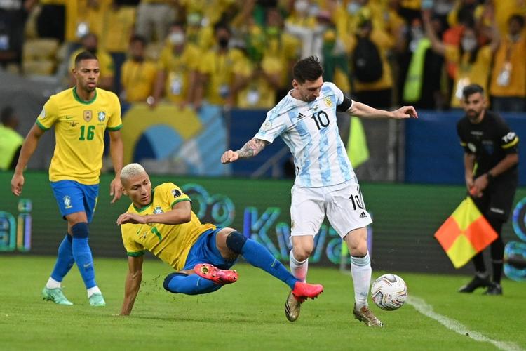 阿根廷对巴西美洲杯